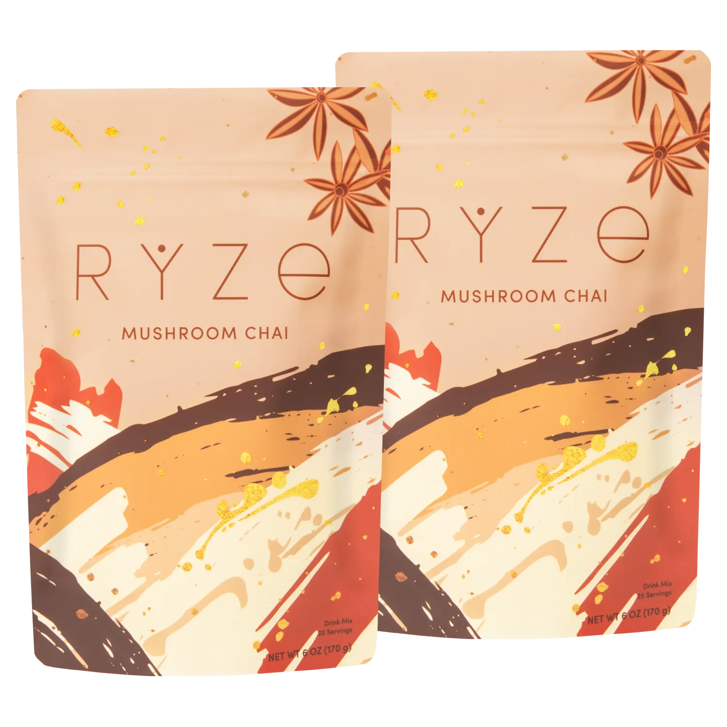 Mushroom Chai Starter Kit: 40 Servings