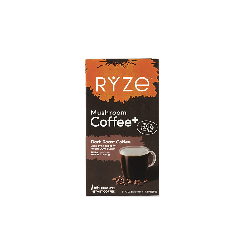 Dark Roast Mushroom Coffee Carton