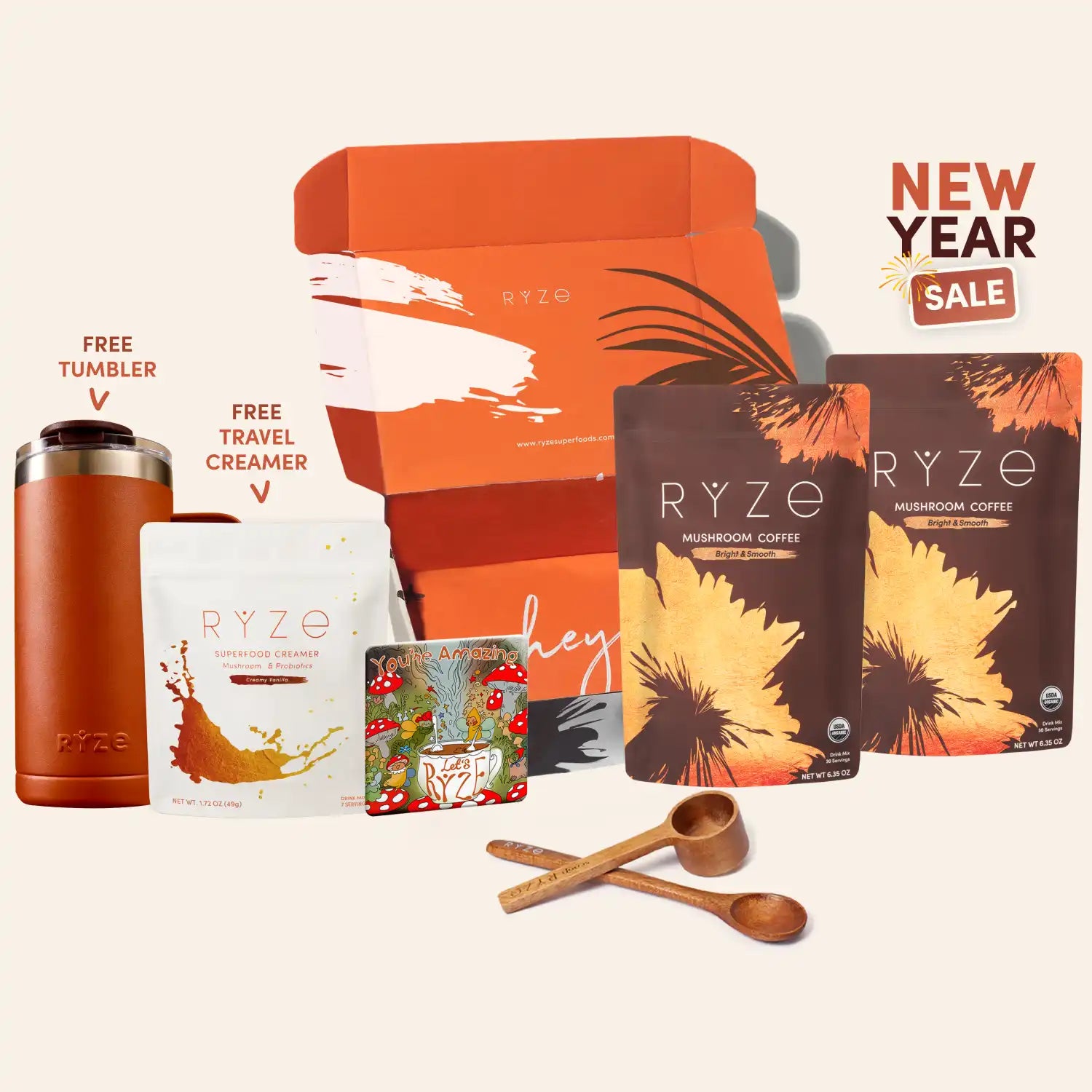 Mushroom Coffee Starter Kit (60 servings)