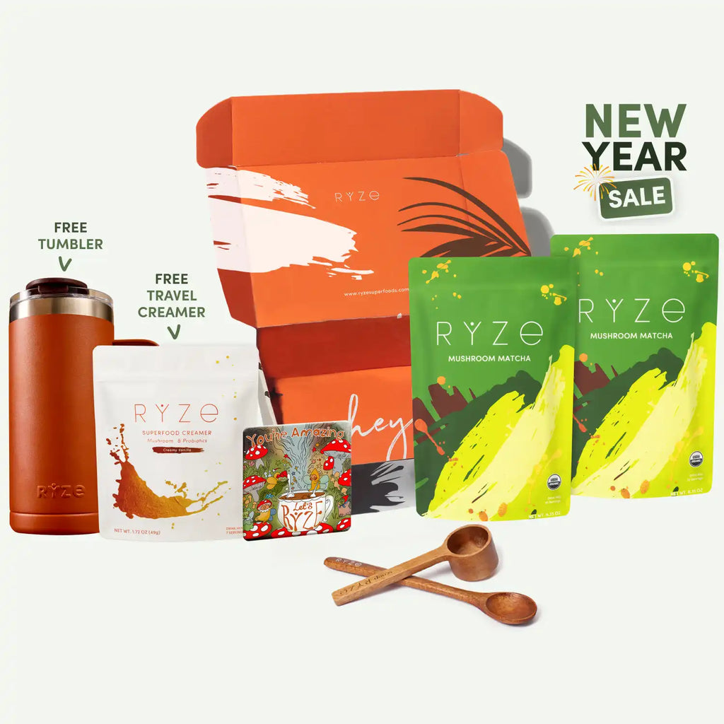 Mushroom Matcha Starter Kit (60 Servings)