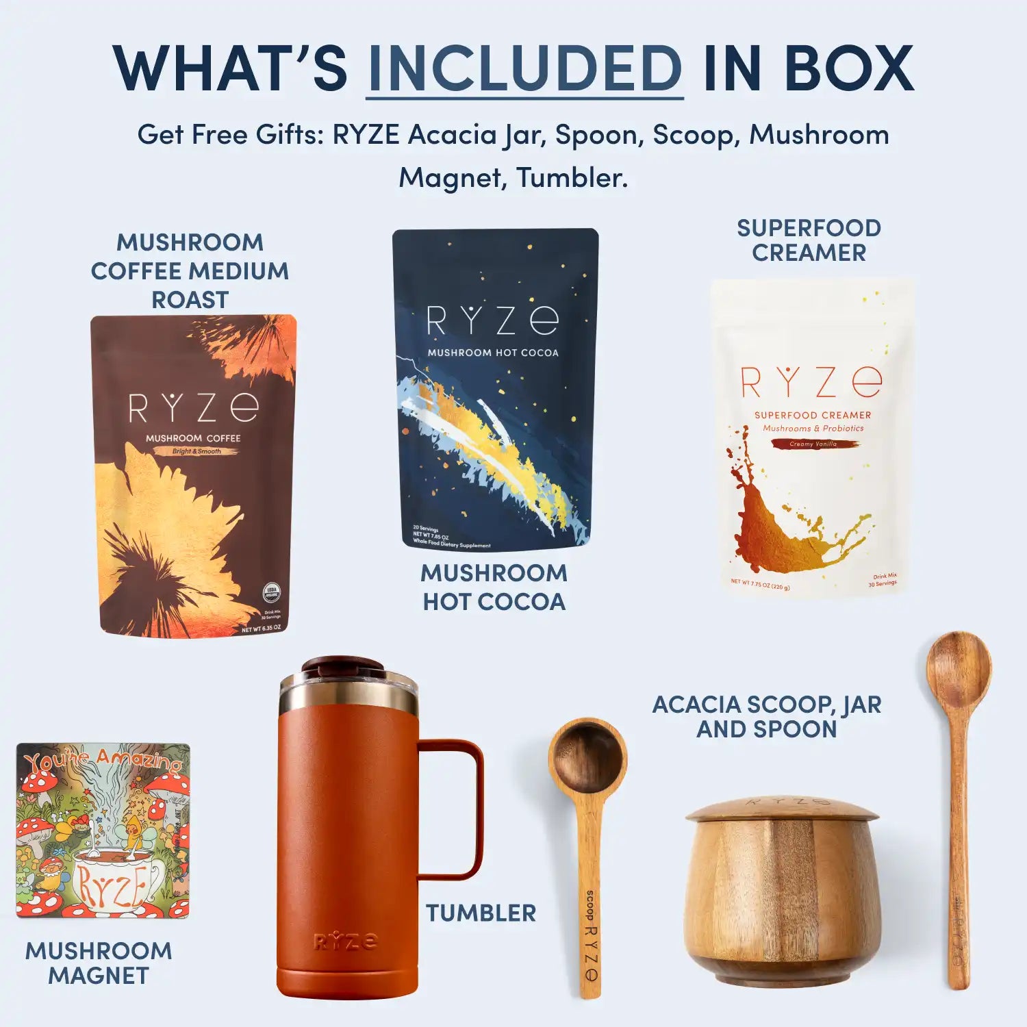 RYZE Ritual Set (Cocoa + Coffee)